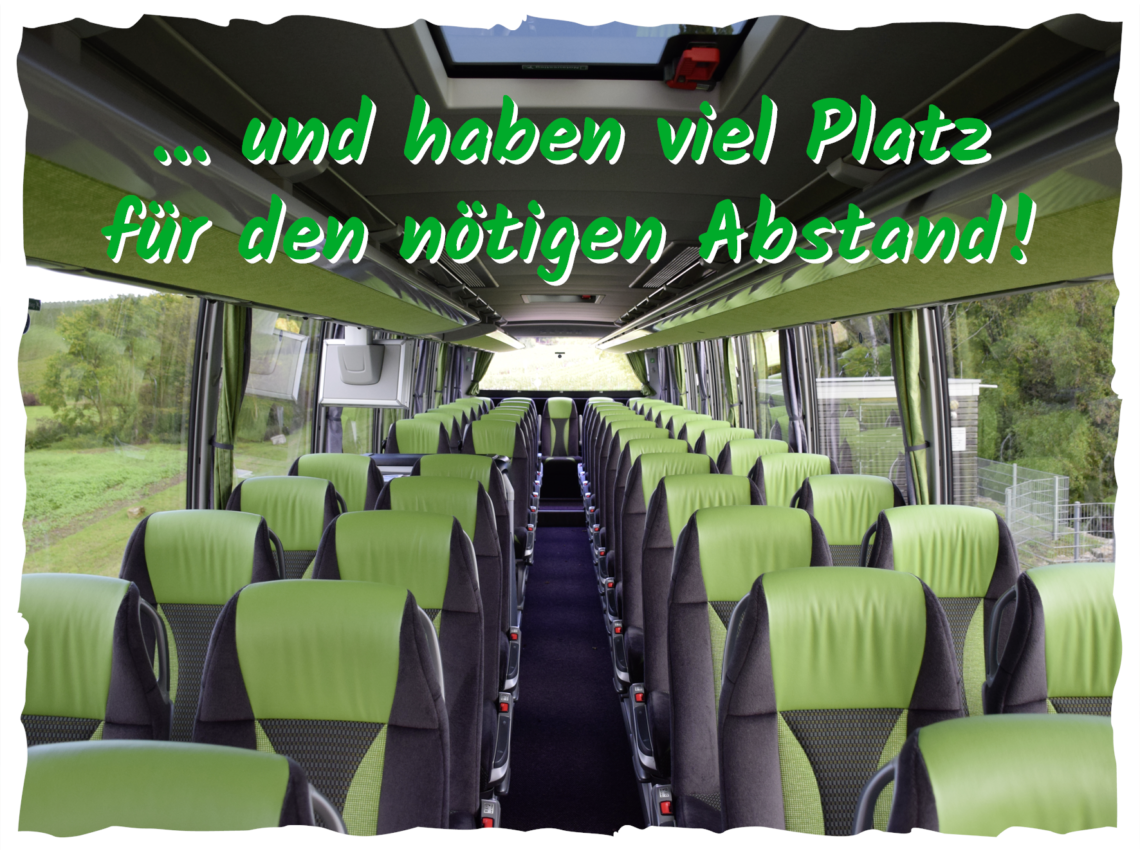 Bus Innenraum Viel Platz groß