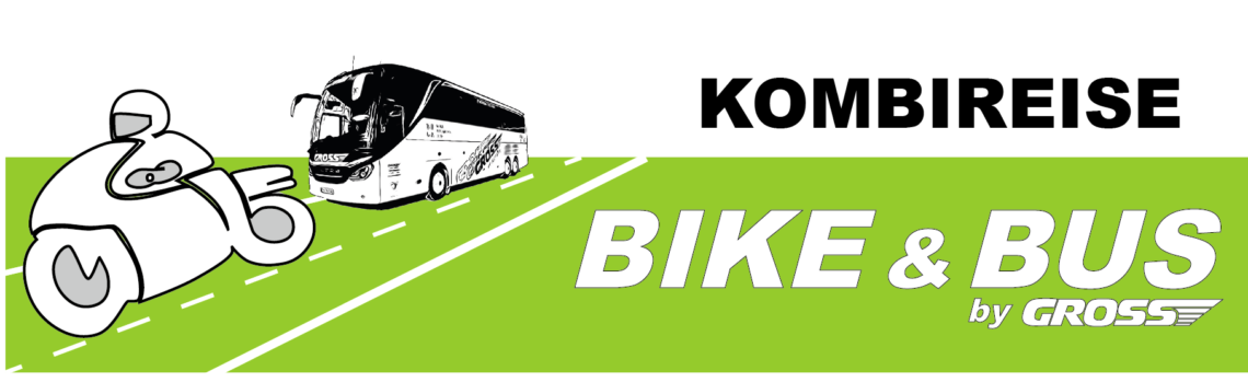 Bus und Bike Logo Kombireise grün RGB