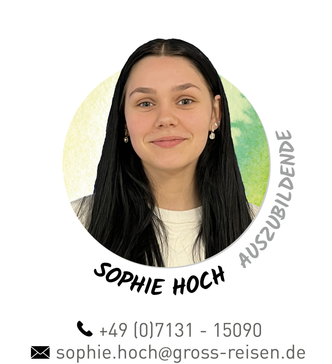 Sophie Hoch im Kreis mit Namen