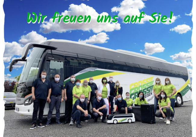 Gruppenbild Corona 650 mit Rahmen - Wir freuen uns auch 2021